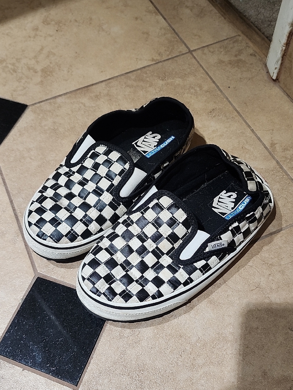 Vans SlipEr checkerboard shoes